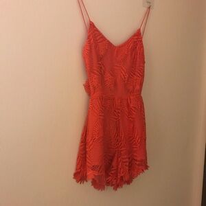 *3 for 25 Bundle and Save.Lovers + Friends Coral Lace Dress
